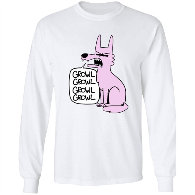 Ac Stuart Pink Wolf Growl Growl Hoodie Ac Stuart Pink Wolf Growl Growl Hoodie