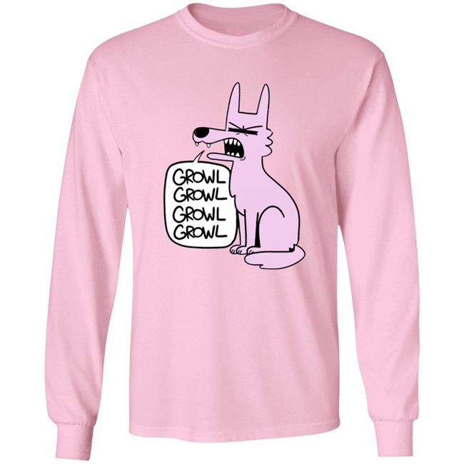Ac Stuart Pink Wolf Growl Growl Hoodie Ac Stuart Pink Wolf Growl Growl Hoodie