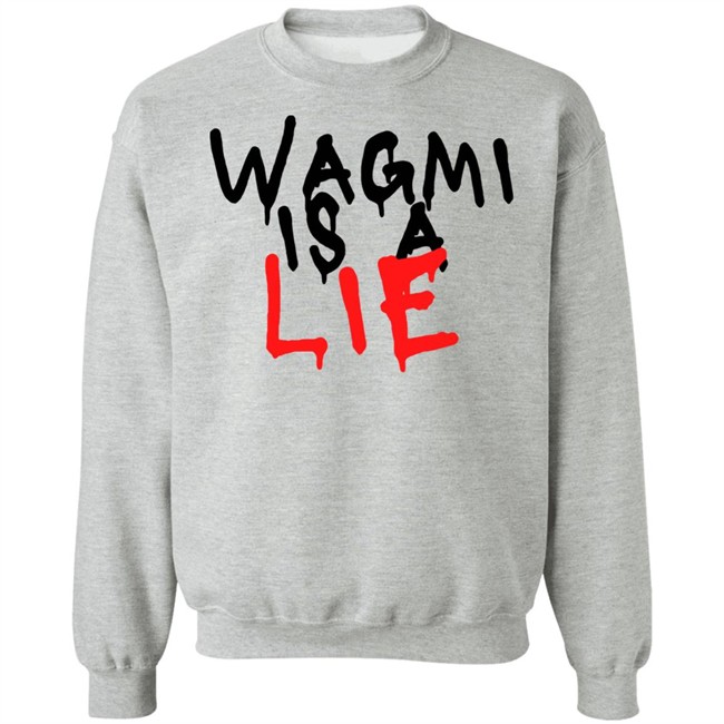 Ha14asa Merchandise Wagmi Is A Lie Tee Shirt Wagmi Lie Ha14asa Merchandise Wagmi Is A Lie Tee Shirt Wagmi Lie
