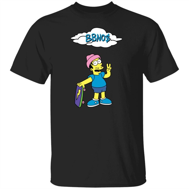 The Official Online Store for BBNO$ Merch Simpson Shirt