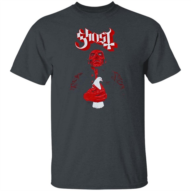 Ghost Red Priest Shirt Revolver Magazine Merch Ghost Red Priest Shirt Revolver Magazine Merch