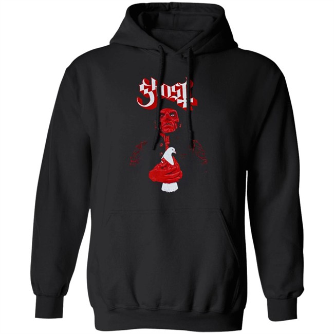Ghost Red Priest Shirt Revolver Magazine Merch Ghost Red Priest Shirt Revolver Magazine Merch