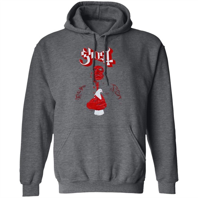 Ghost Red Priest Shirt Revolver Magazine Merch Ghost Red Priest Shirt Revolver Magazine Merch