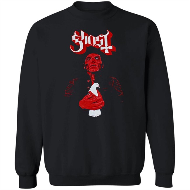 Ghost Red Priest Shirt Revolver Magazine Merch Ghost Red Priest Shirt Revolver Magazine Merch