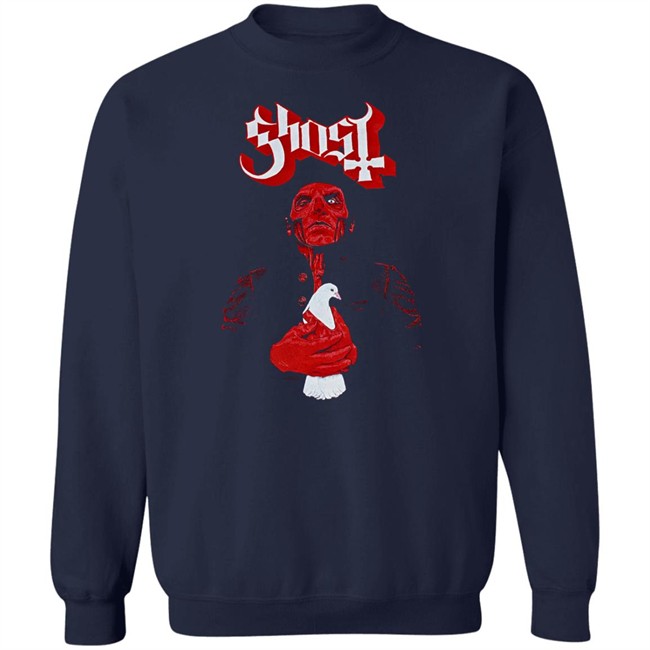 Ghost Red Priest Shirt Revolver Magazine Merch Ghost Red Priest Shirt Revolver Magazine Merch