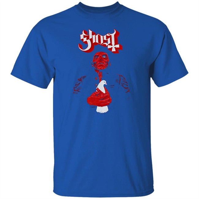 Ghost Red Priest Shirt Revolver Magazine Merch Ghost Red Priest Shirt Revolver Magazine Merch