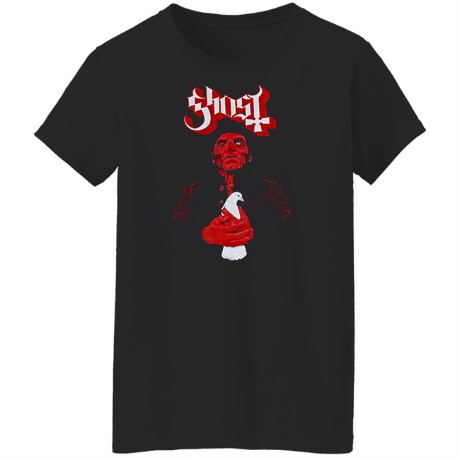 Ghost Red Priest Shirt Revolver Magazine Merch Ghost Red Priest Shirt Revolver Magazine Merch