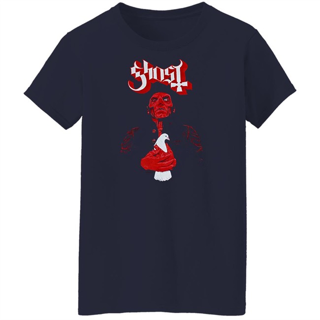 Ghost Red Priest Shirt Revolver Magazine Merch Ghost Red Priest Shirt Revolver Magazine Merch
