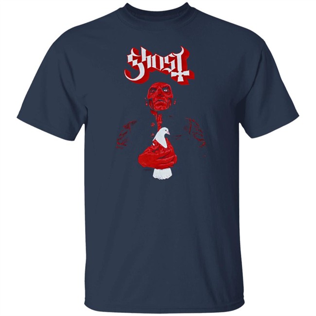 Ghost Red Priest Shirt Revolver Magazine Merch Ghost Red Priest Shirt Revolver Magazine Merch