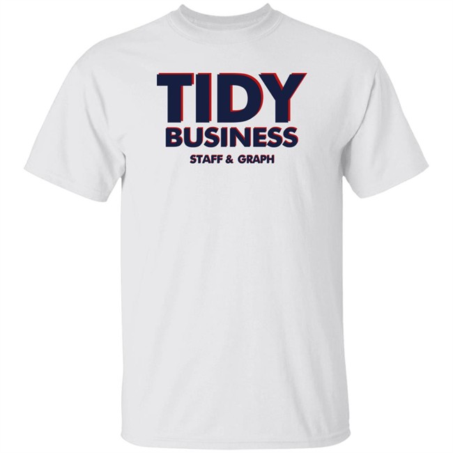 Tidy Business Staff And Graph T Shirt Steve Dangle Glynn