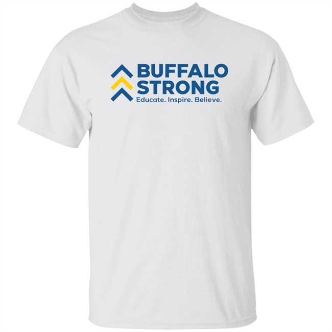 Down Syndrome 7 Wkbw Retro Buffalo Strong Educate Inspire Believe Shirt Gigi's Playhouse