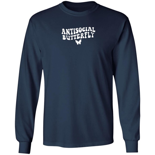 Andrea Russett Antisocial Butterfly T Shirt Andrea Russett Antisocial Butterfly T Shirt