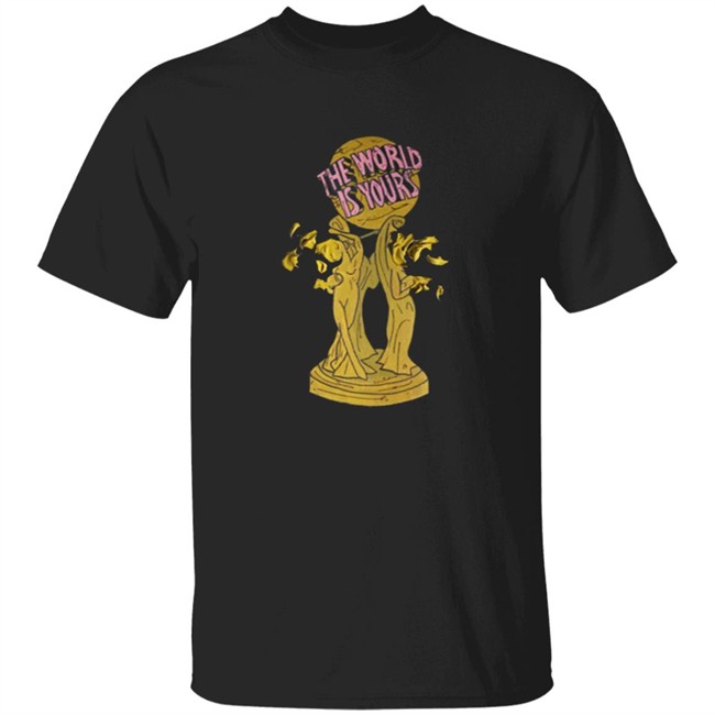 Benny The Butcher Store Merch Shop Bennythebutcherstore Benny Plugs2 The World Is Yours Tee Black