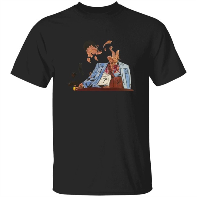 Benny The Butcher Store Merch Shop Bennythebutcherstore Benny Plugs2 Tony Painting Tee Black