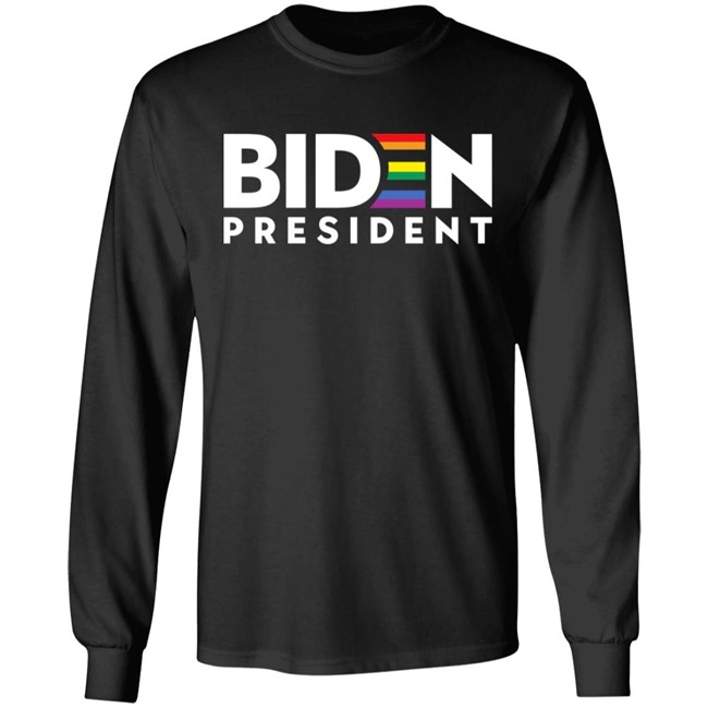 Biden President Shirt Biden President LGBT Gay Pride Rainbow T-Shirt Cassady Campbell Non Discrimination Biden President Shirt Biden President LGBT Gay Pride Rainbow T-Shirt Cassady Campbell Non Discrimination
