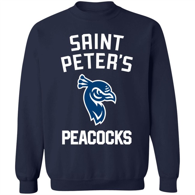 Eli Manning Saint Peter's Peacock Basketball T Shirt Eli Manning Saint Peter's Peacock Basketball T Shirt