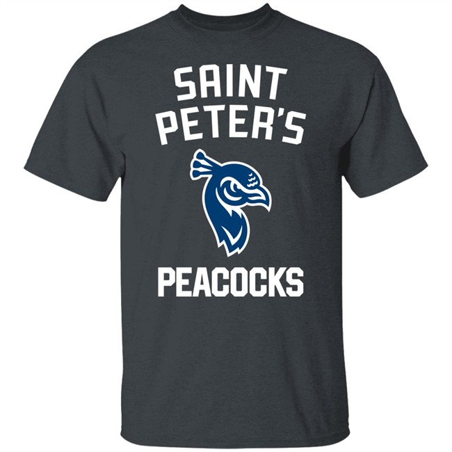 Eli Manning Saint Peter's Peacock Basketball T Shirt Eli Manning Saint Peter's Peacock Basketball T Shirt