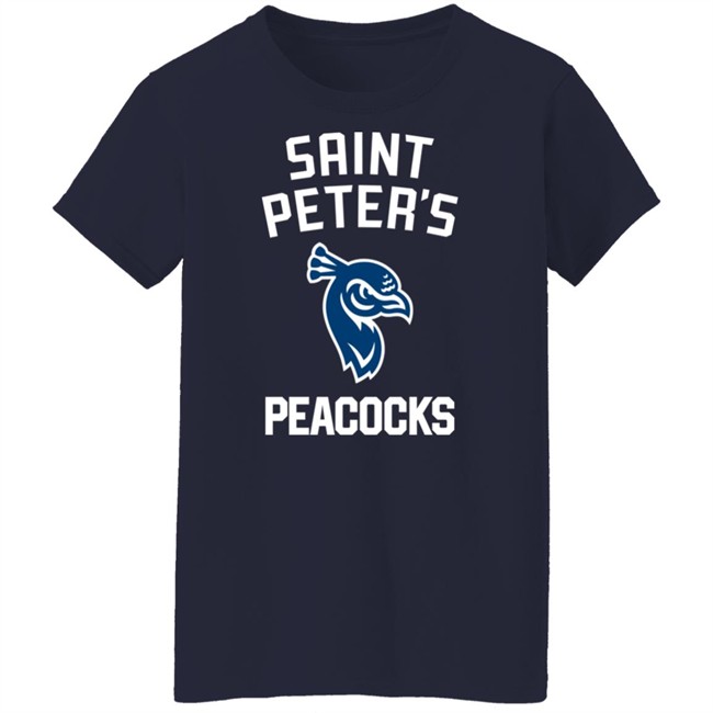 Eli Manning Saint Peter's Peacock Basketball T Shirt Eli Manning Saint Peter's Peacock Basketball T Shirt