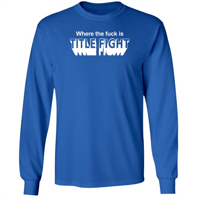 Emily Where The Fuck Is Title Fight Shirt Emily Where The Fuck Is Title Fight Shirt