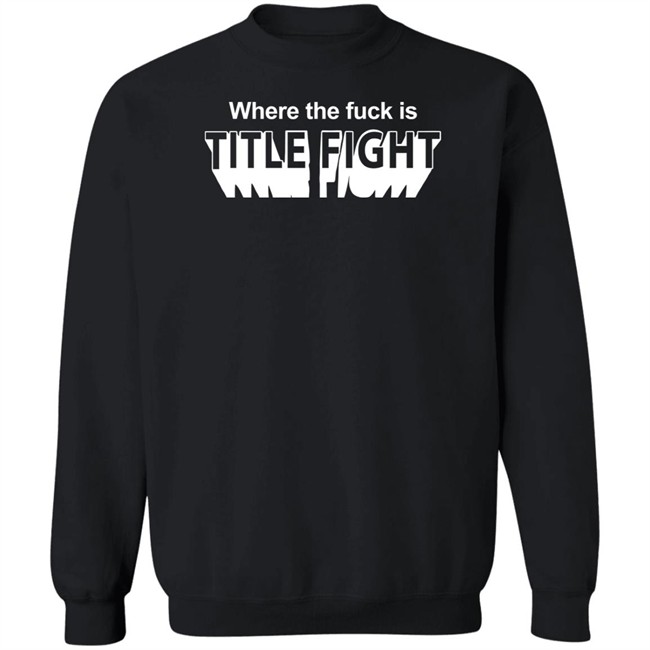 Emily Where The Fuck Is Title Fight Shirt Emily Where The Fuck Is Title Fight Shirt