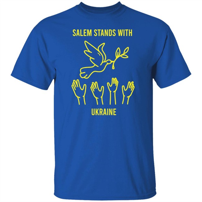 Salem Stand With Ukraine Support The Children Of Ukraine Shirt Lindalaforge