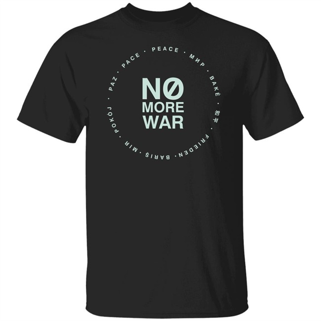 Unicef No More War Shirt Glory Days Apparel