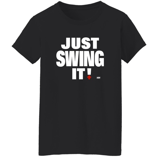 Aew Shop All Elite Wrestling Shawn Spears Just Swing It Shirt Aew Shop All Elite Wrestling Shawn Spears Just Swing It Shirt