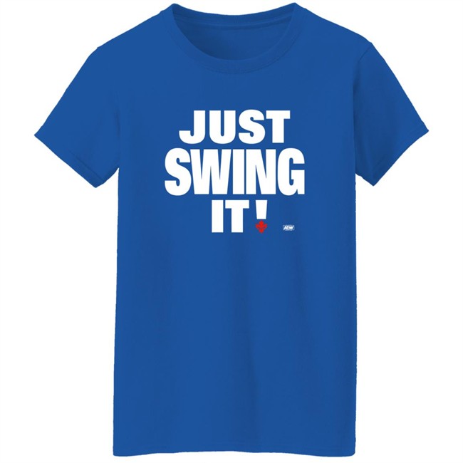 Aew Shop All Elite Wrestling Shawn Spears Just Swing It Shirt Aew Shop All Elite Wrestling Shawn Spears Just Swing It Shirt