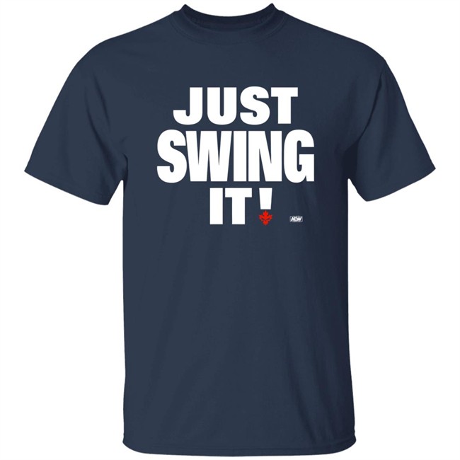 Aew Shop All Elite Wrestling Shawn Spears Just Swing It Shirt Aew Shop All Elite Wrestling Shawn Spears Just Swing It Shirt