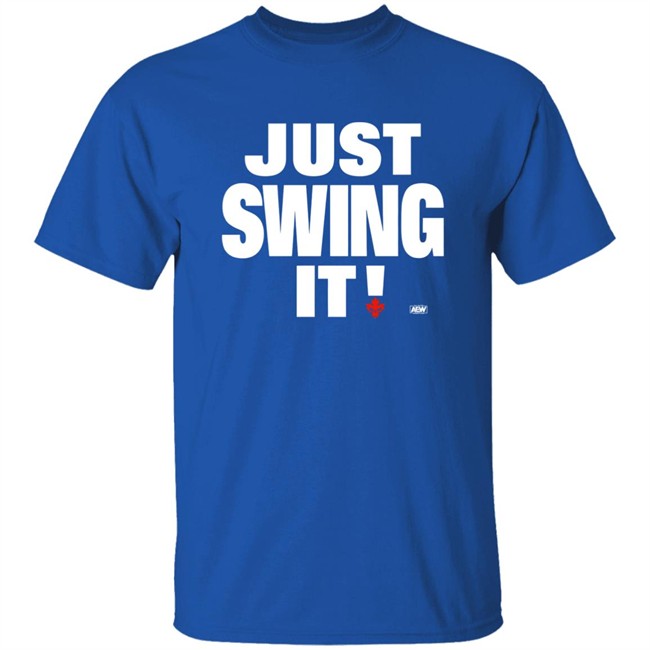 Aew Shop All Elite Wrestling Shawn Spears Just Swing It Shirt Aew Shop All Elite Wrestling Shawn Spears Just Swing It Shirt