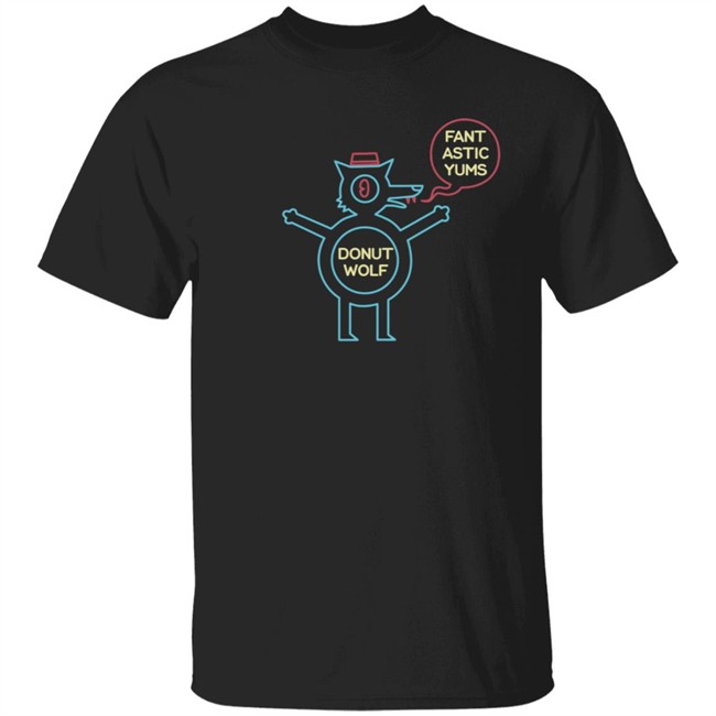 Compressmerch Nitw Donut Wolf Tee Shirt