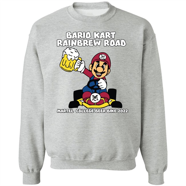 Bario Kart Rain Brew Road Martel College Beer Bike 2022 Shirt Kianna Broadman Bario Kart Rain Brew Road Martel College Beer Bike 2022 Shirt Kianna Broadman
