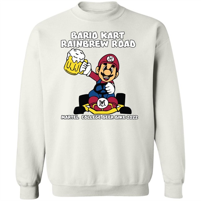 Bario Kart Rain Brew Road Martel College Beer Bike 2022 Shirt Kianna Broadman Bario Kart Rain Brew Road Martel College Beer Bike 2022 Shirt Kianna Broadman