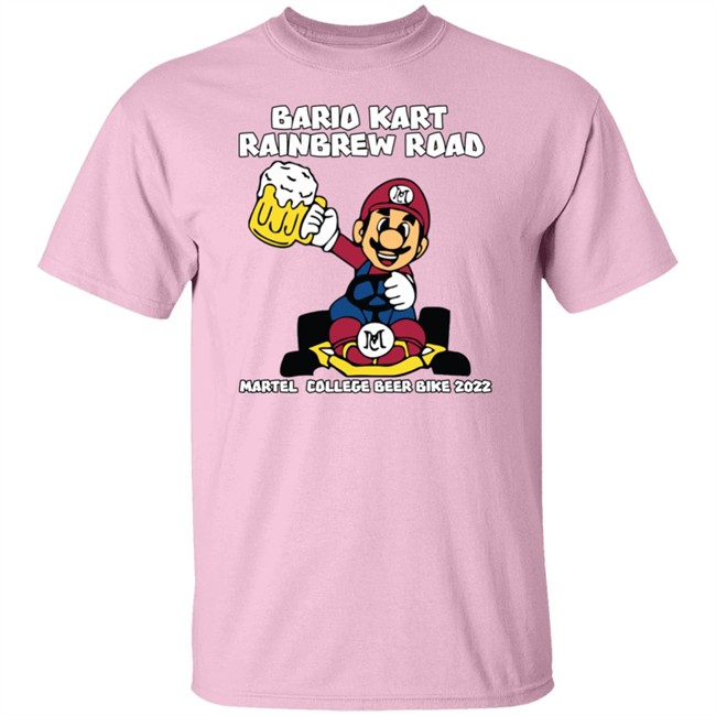 Bario Kart Rain Brew Road Martel College Beer Bike 2022 Shirt Kianna Broadman Bario Kart Rain Brew Road Martel College Beer Bike 2022 Shirt Kianna Broadman