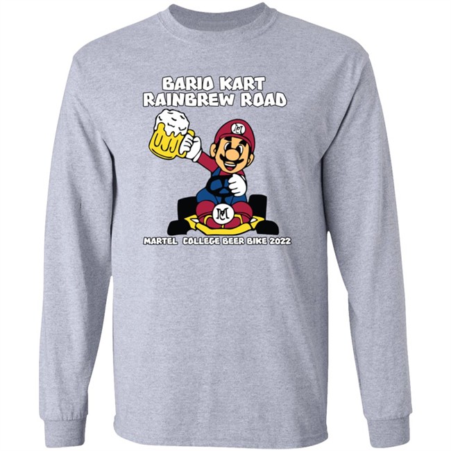 Bario Kart Rain Brew Road Martel College Beer Bike 2022 Shirt Kianna Broadman Bario Kart Rain Brew Road Martel College Beer Bike 2022 Shirt Kianna Broadman