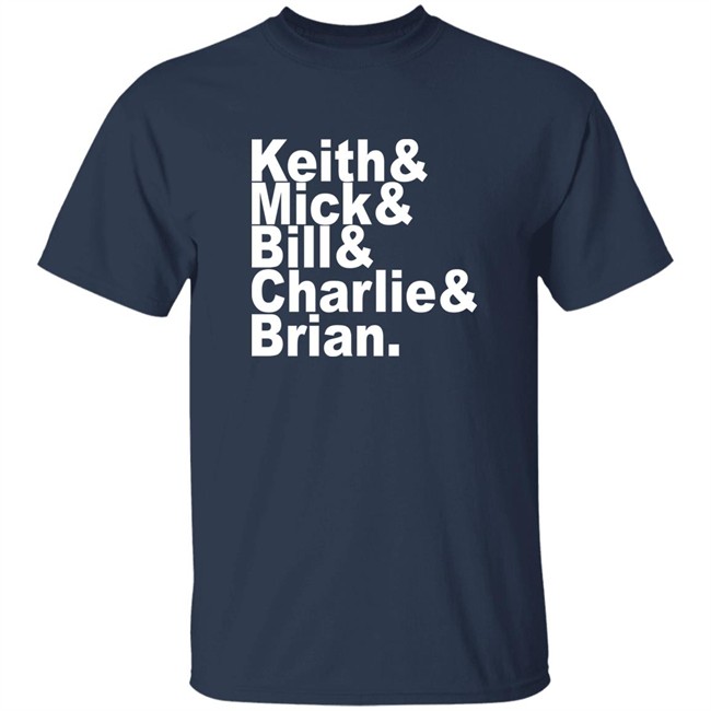Experimental Jetset's Beatles Keith Mick Bill Charlie Brian Long Slevee Experimental Jetset's Beatles Keith Mick Bill Charlie Brian Long Slevee