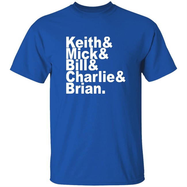 Experimental Jetset's Beatles Keith Mick Bill Charlie Brian Long Slevee Experimental Jetset's Beatles Keith Mick Bill Charlie Brian Long Slevee