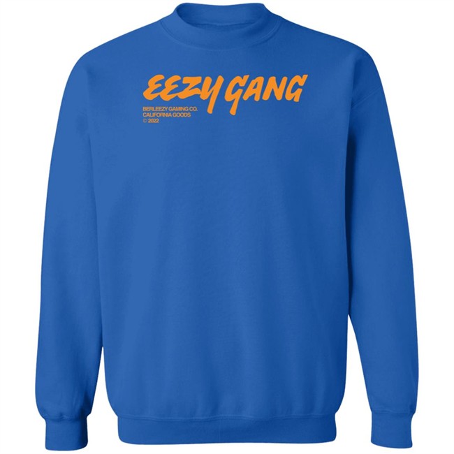 Eezygang Merch Eezy Gaming Co Tee Shirt Berleezy Gaming Co California Goods 2022 Eezygang Merch Eezy Gaming Co Tee Shirt Berleezy Gaming Co California Goods 2022