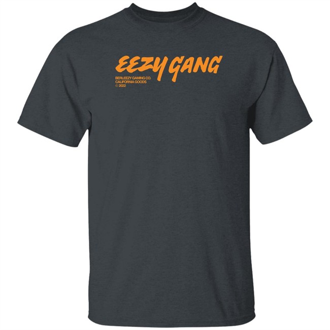 Eezygang Merch Eezy Gaming Co Tee Shirt Berleezy Gaming Co California Goods 2022 Eezygang Merch Eezy Gaming Co Tee Shirt Berleezy Gaming Co California Goods 2022