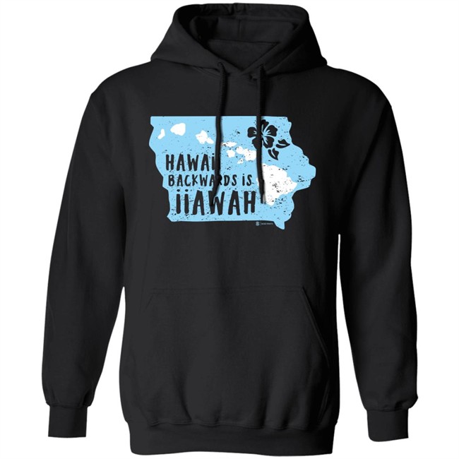 Hawaii Backwards Is Iiawah T Shirt Bozz Prints Merch Hawaii Backwards Is Iiawah T Shirt Bozz Prints Merch