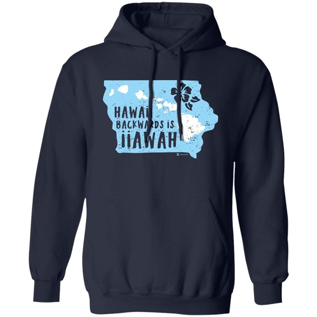 Hawaii Backwards Is Iiawah T Shirt Bozz Prints Merch Hawaii Backwards Is Iiawah T Shirt Bozz Prints Merch