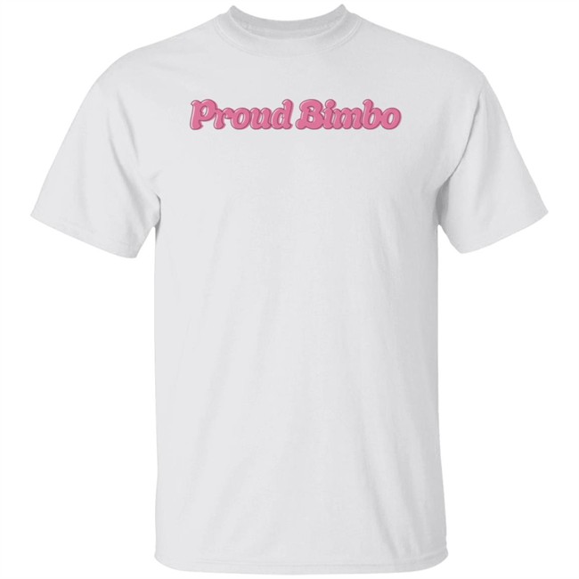 Chrissy Chlapecka C Nikki Vergakes Proud Bimbo Logo Tee Shirt