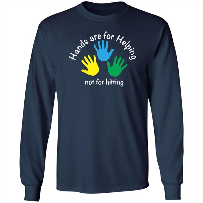 Zonta Club Hands Are For Helping Not Hitting Shirt Zonta Club Hands Are For Helping Not Hitting Shirt