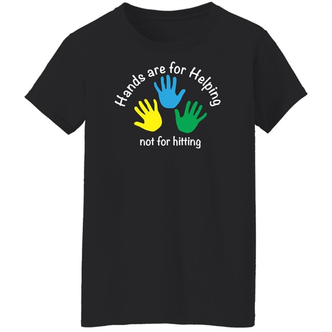 Zonta Club Hands Are For Helping Not Hitting Shirt Zonta Club Hands Are For Helping Not Hitting Shirt