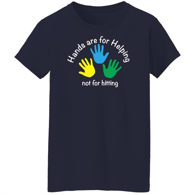 Zonta Club Hands Are For Helping Not Hitting Shirt Zonta Club Hands Are For Helping Not Hitting Shirt