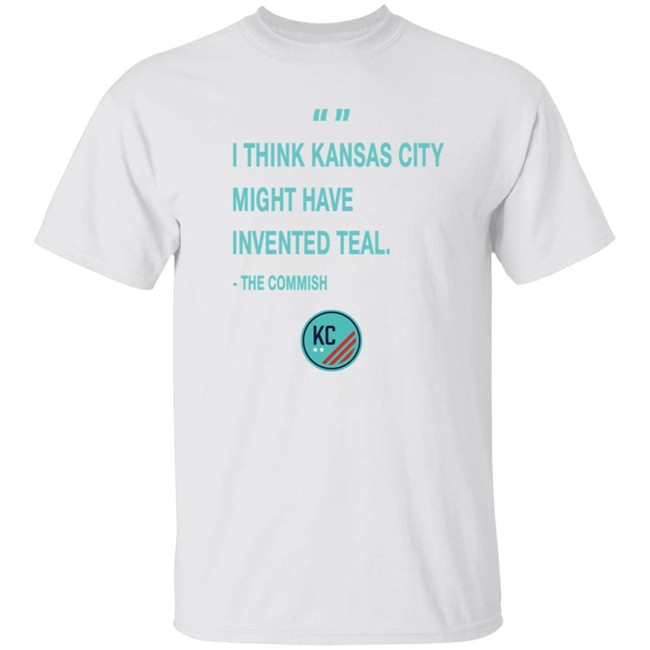 KC NWSL KCWoSo KC Invented Teal Shirt