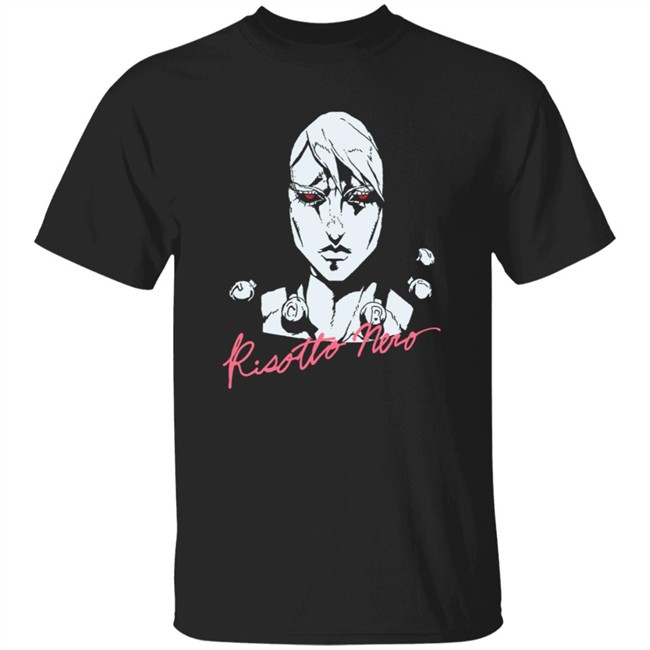 Jojo's Bizarre Adventure Premium Bandai Lmited Tee Shirt Part5 Risotto Nero Black