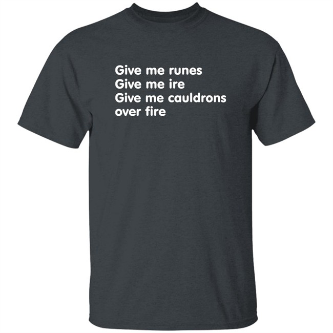 Void Merch Give Me Runes Crow Witch Shirt That Pesky Aubrie