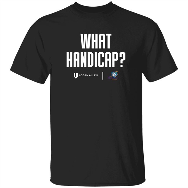 500 Level Store Logan Allen Foundation What Handicap Wht 500Level Tee Shirt