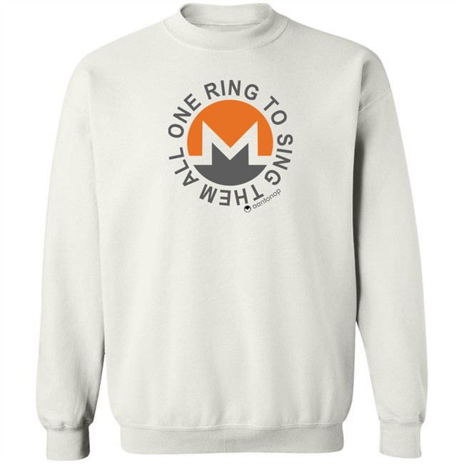 Aantonop Merchandise One Ring To Sing Them All Shirt Aantonop Merchandise One Ring To Sing Them All Shirt